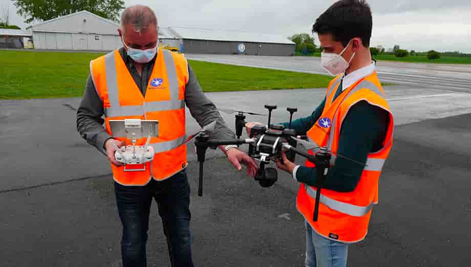 Apex Drone a développé des solutions de sécurité urbaine par le drone