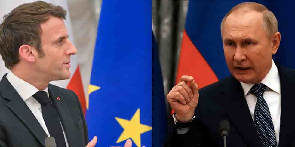 Macron, Poutine, Kremlin, Ukraine