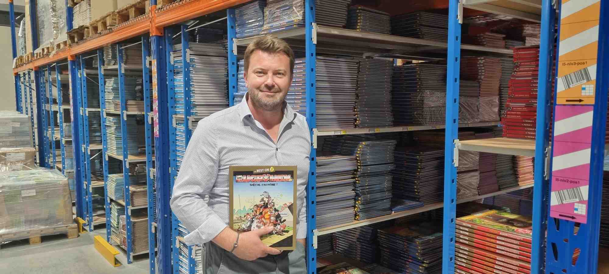 Olivier Sulpice, fondateur et dirigeant des Editions Bamboo.