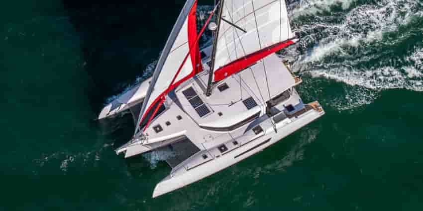 Un trimaran du chantier Neel-Trimarans