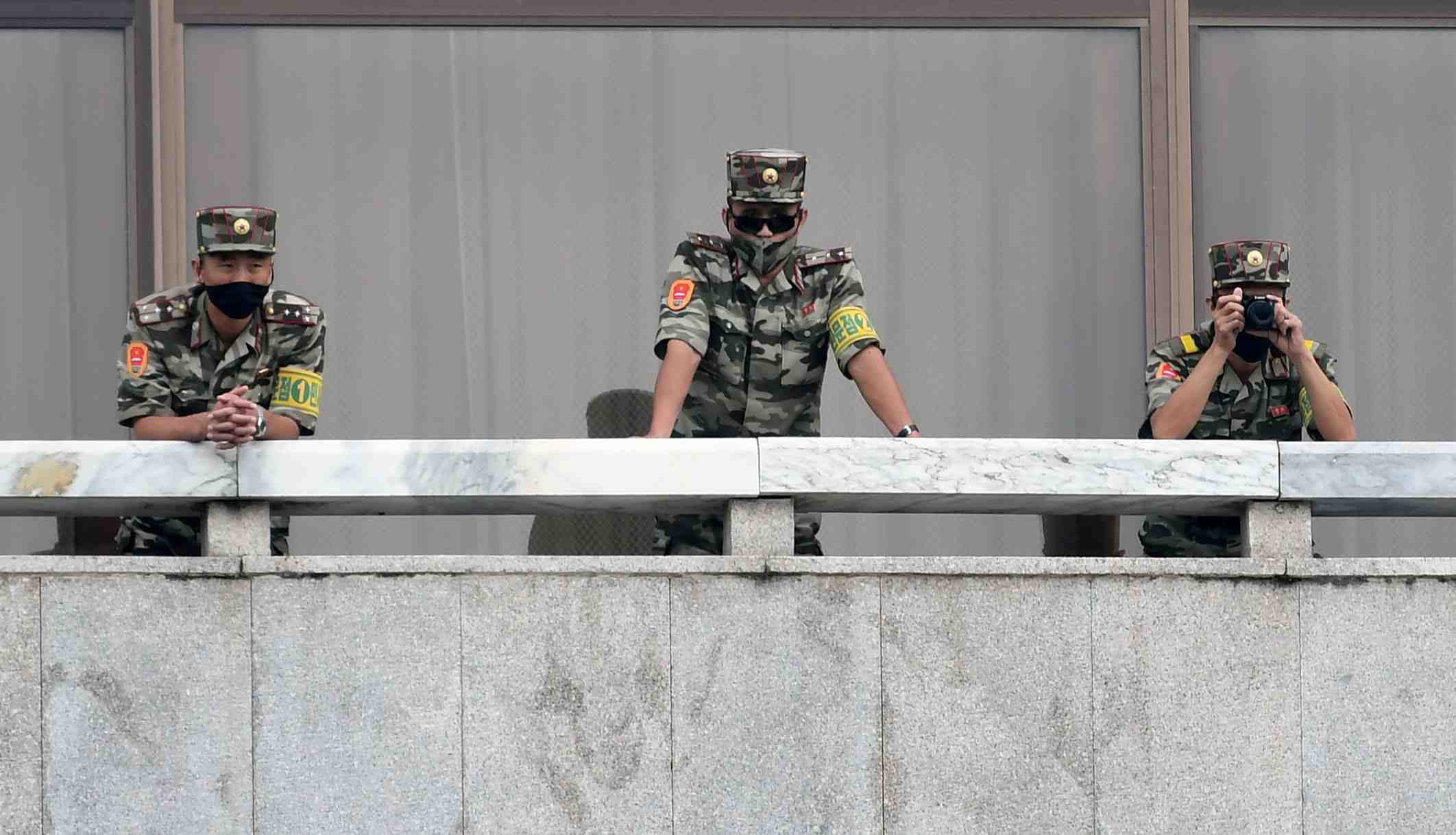Coree du nord: des satellites reperent des troupes preparant une parade militaire