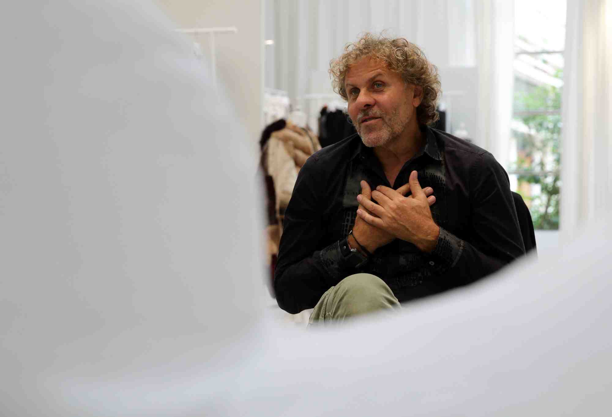 Renzo rosso,  president du groupe de mode italien otb