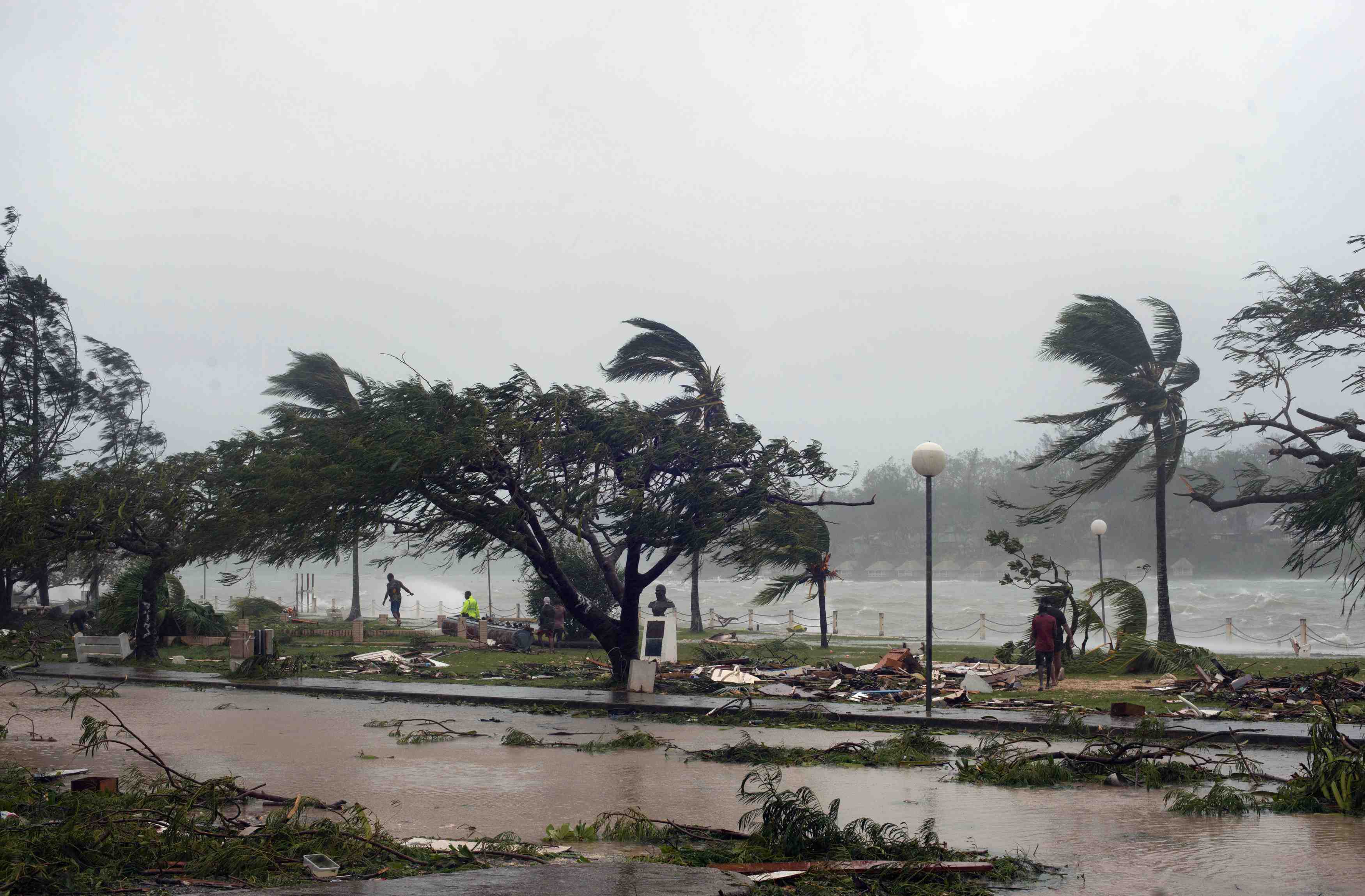 Le cyclone pam s'abat sur l'archipel du vanuatu
