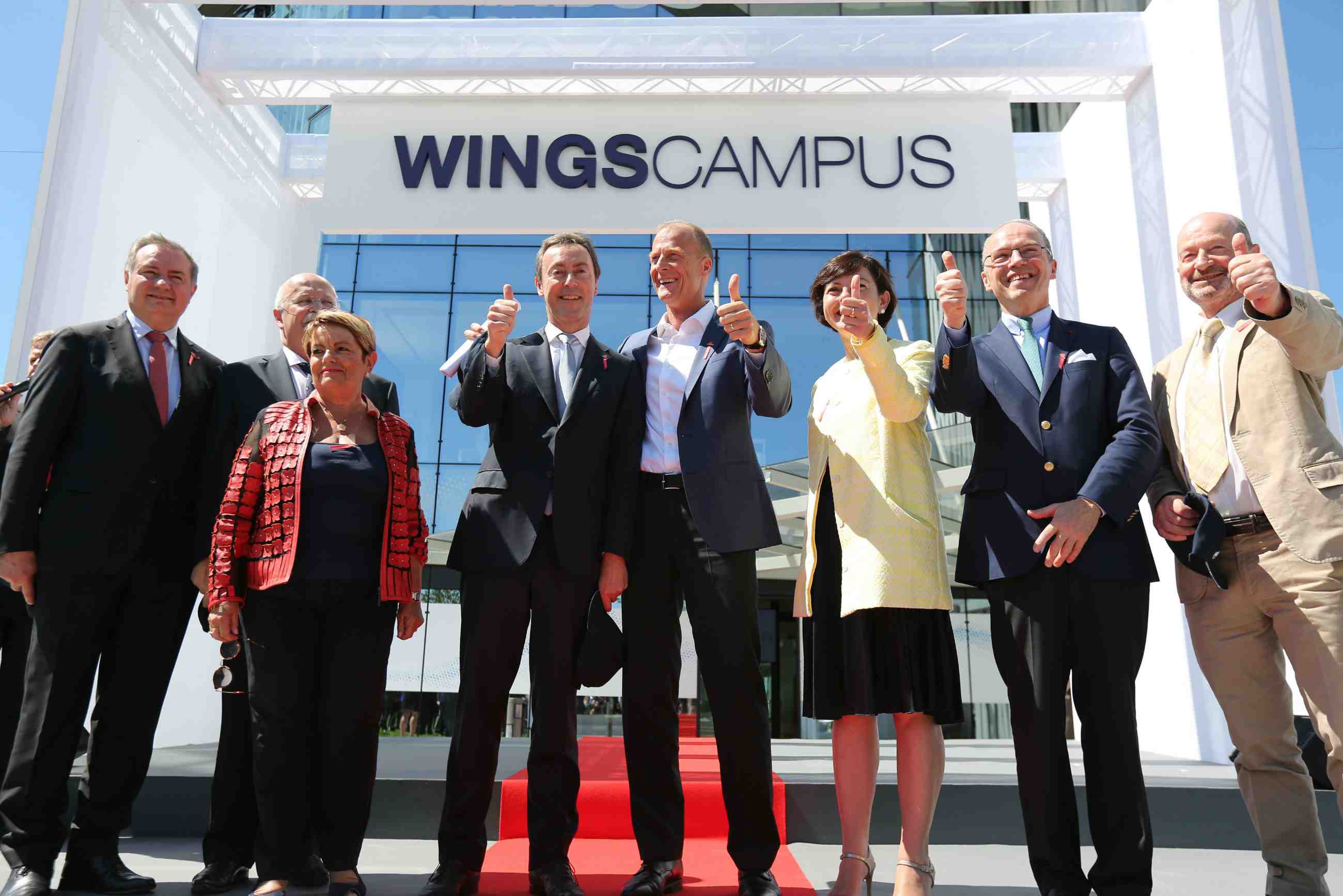 inauguration siège airbus group