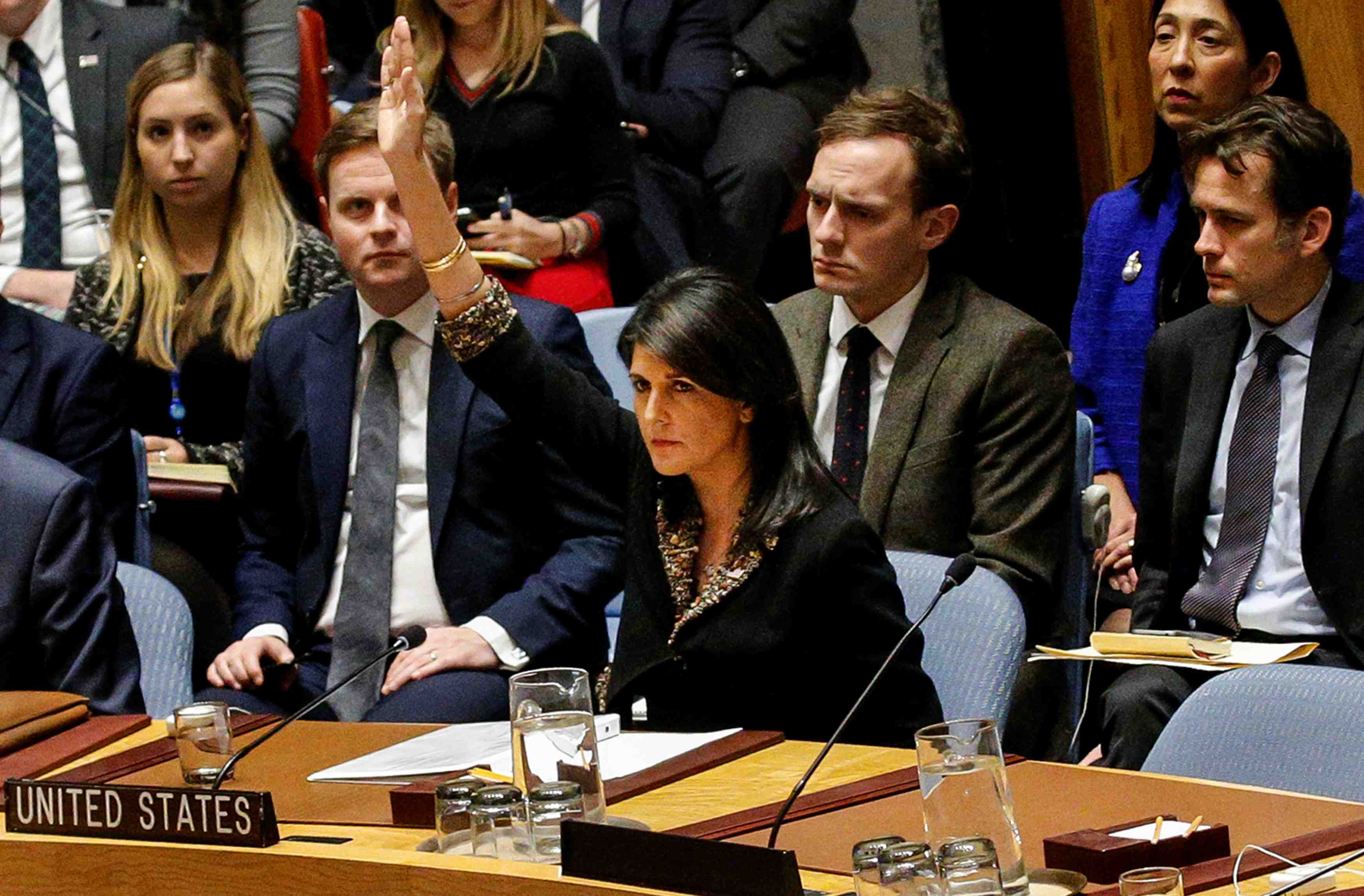Jerusalem: veto us a l'onu a la resolution appelant trump a changer d'avis