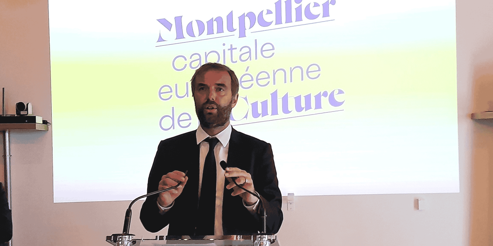 Michaël Delafosse, maire de Montpellier et président de la Métropole