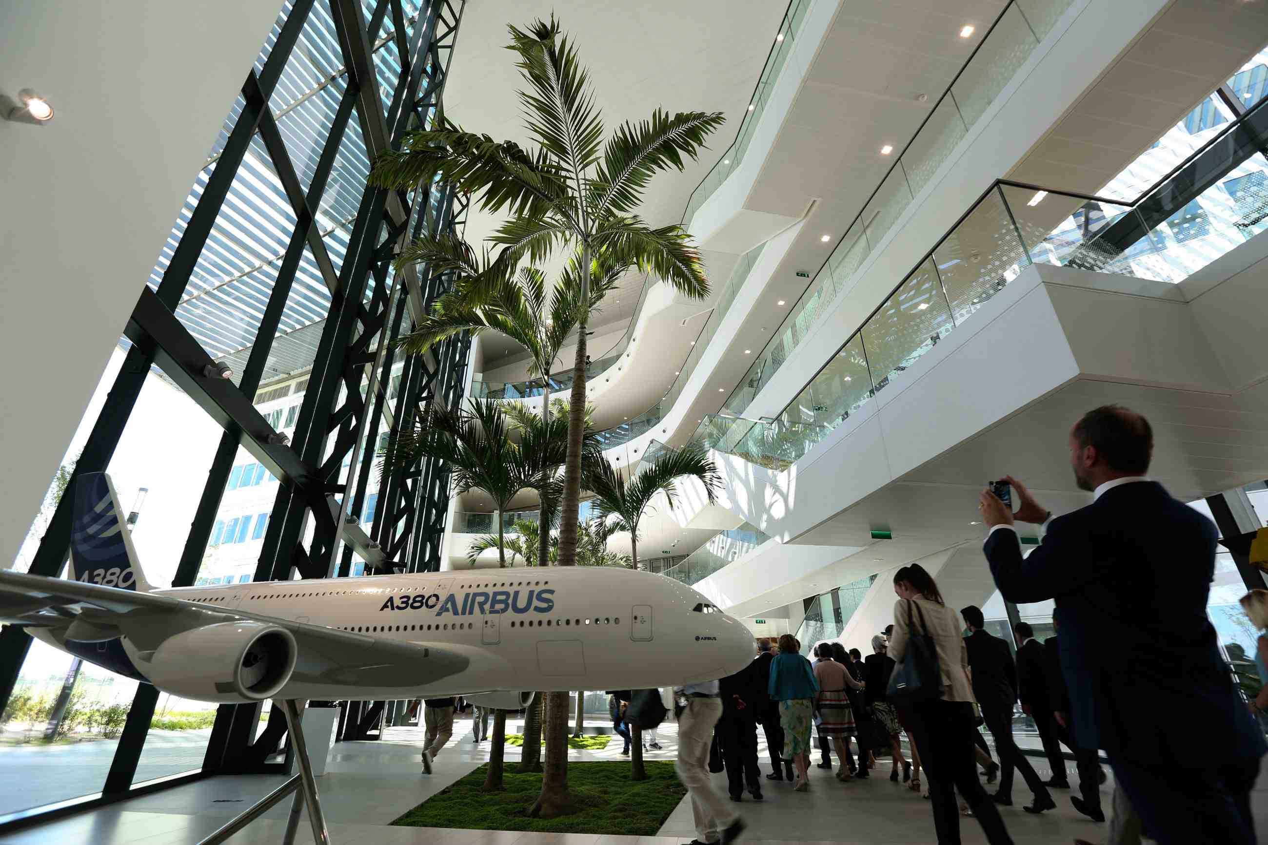 inauguration siège airbus group