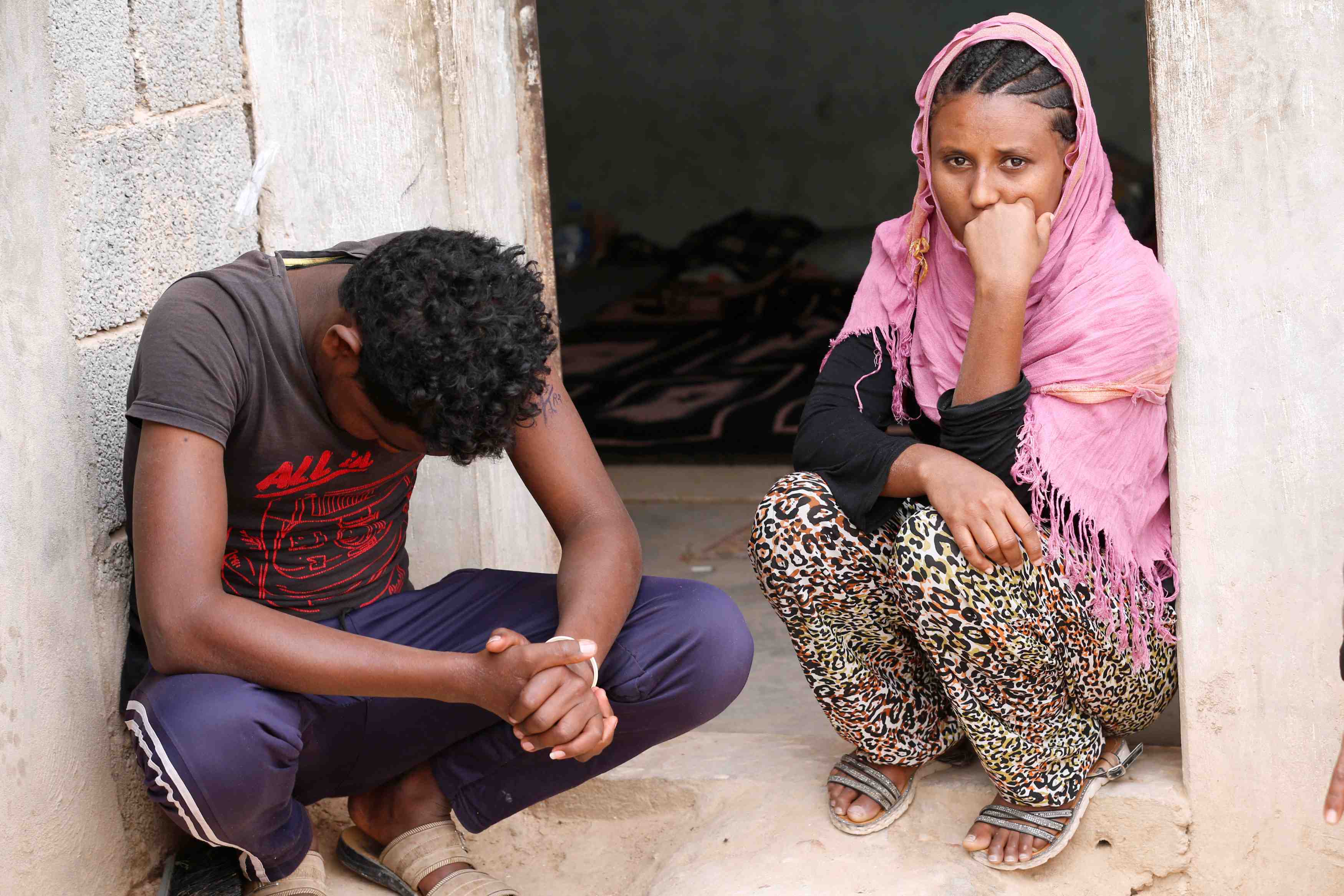 Libye: les conditions de vie des migrants se degradent, selon les locaux