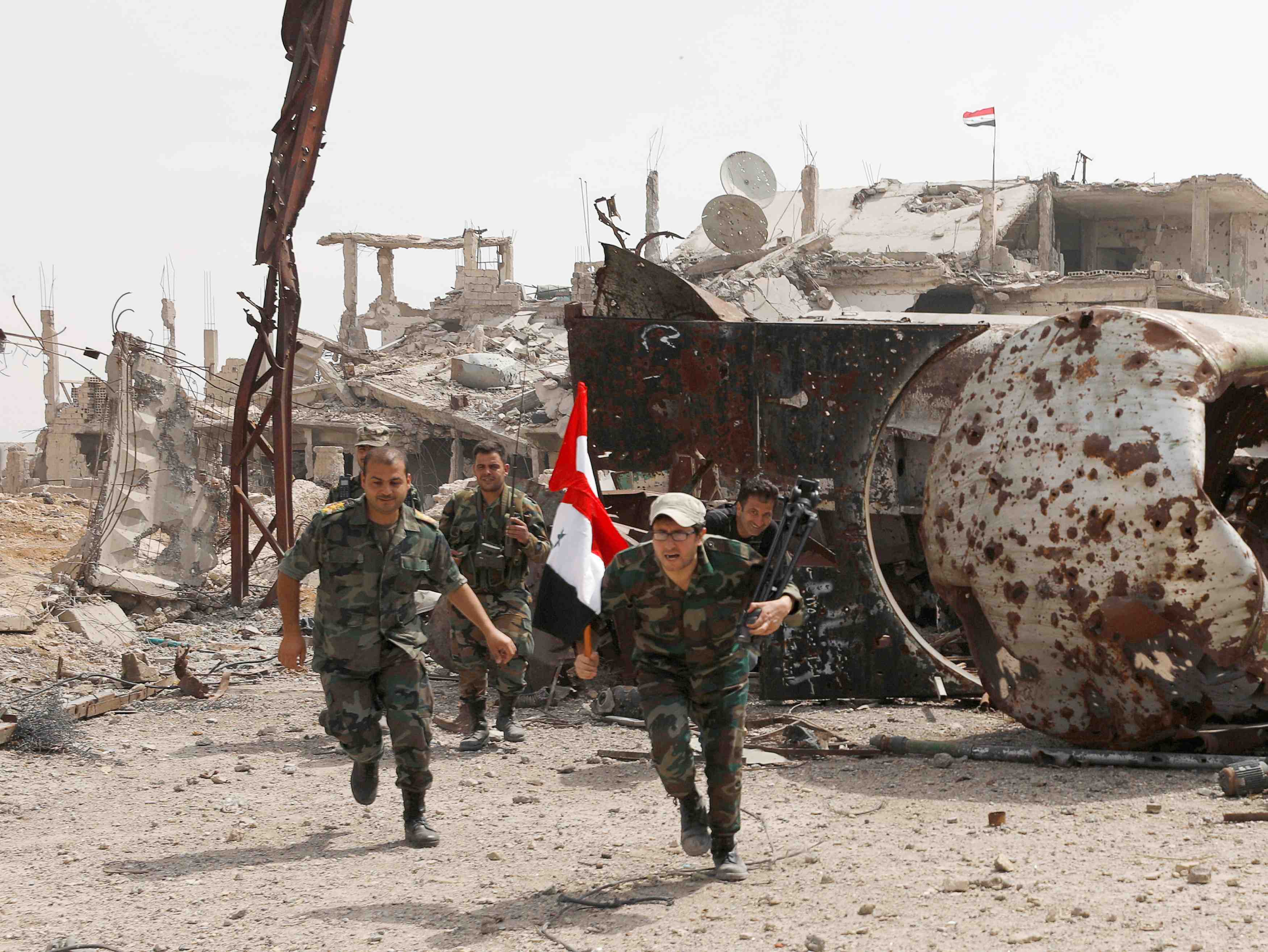 L'armee syrienne poursuit sa reconquete des enclaves rebelles