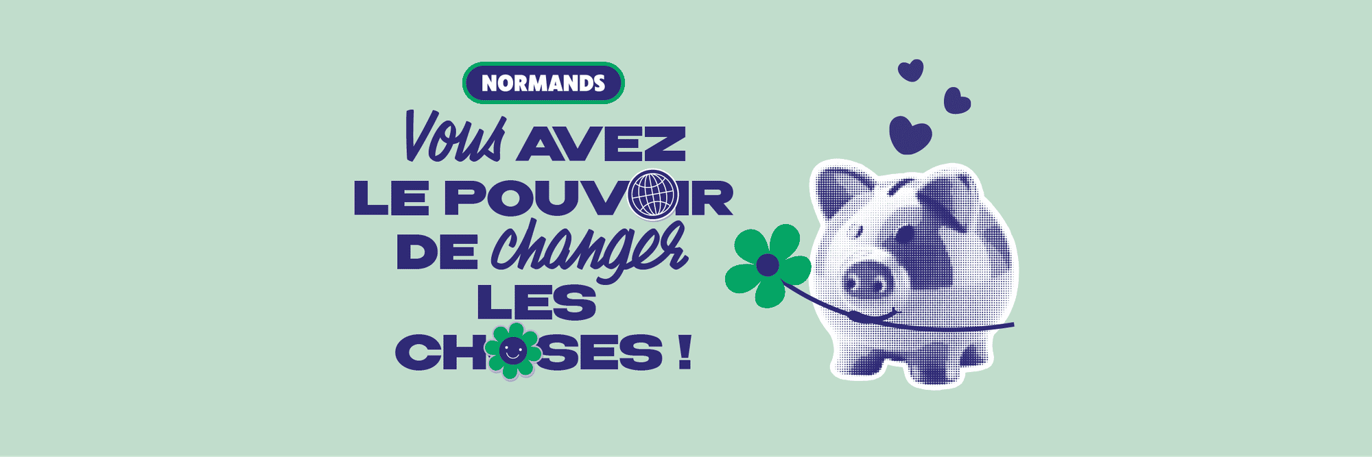 Visuel de la campagne de financement participatif lancé, la semaine dernière par la Région Normandie