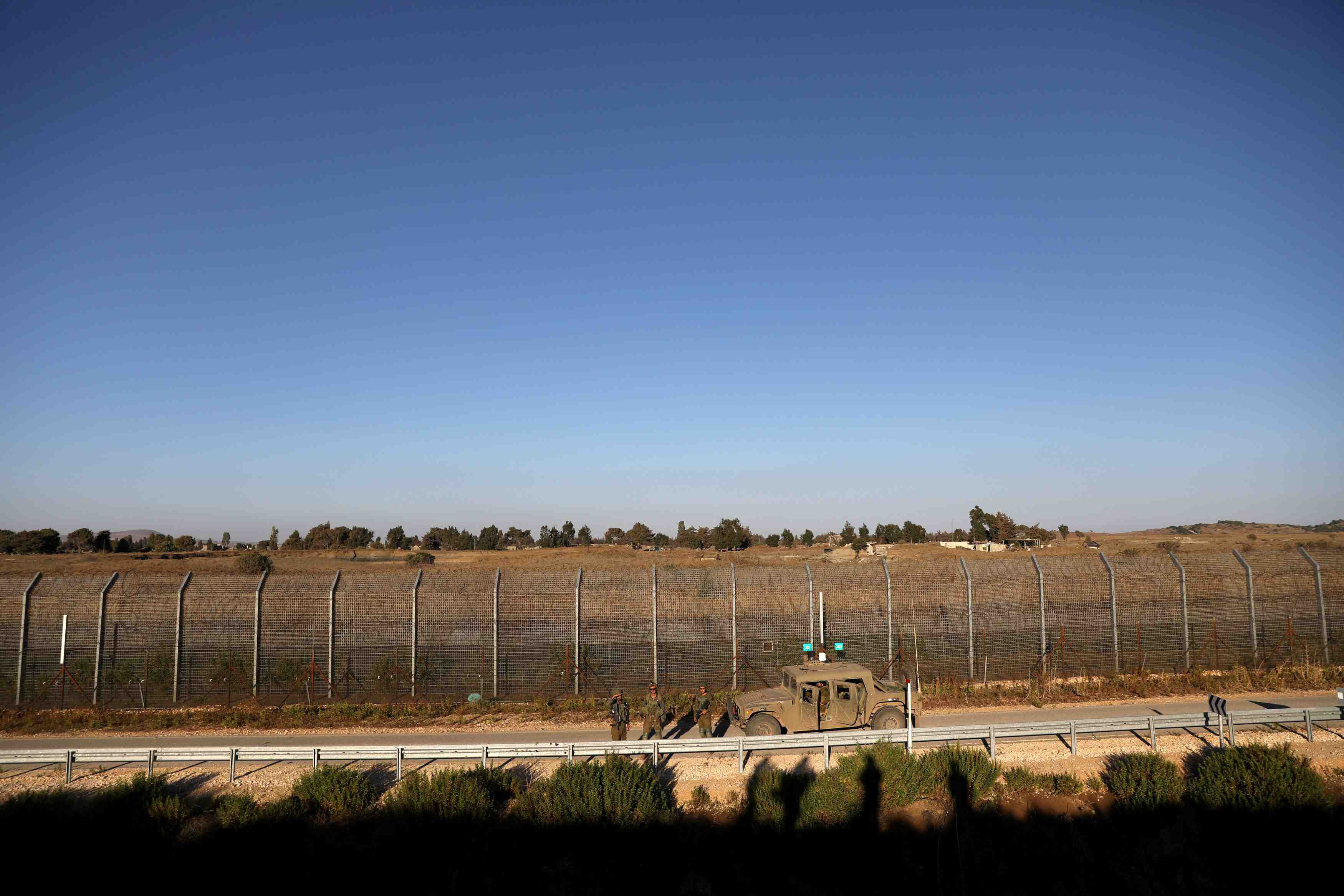 Sept "terroristes" tues lors de frappes israeliennes dans le golan syrien