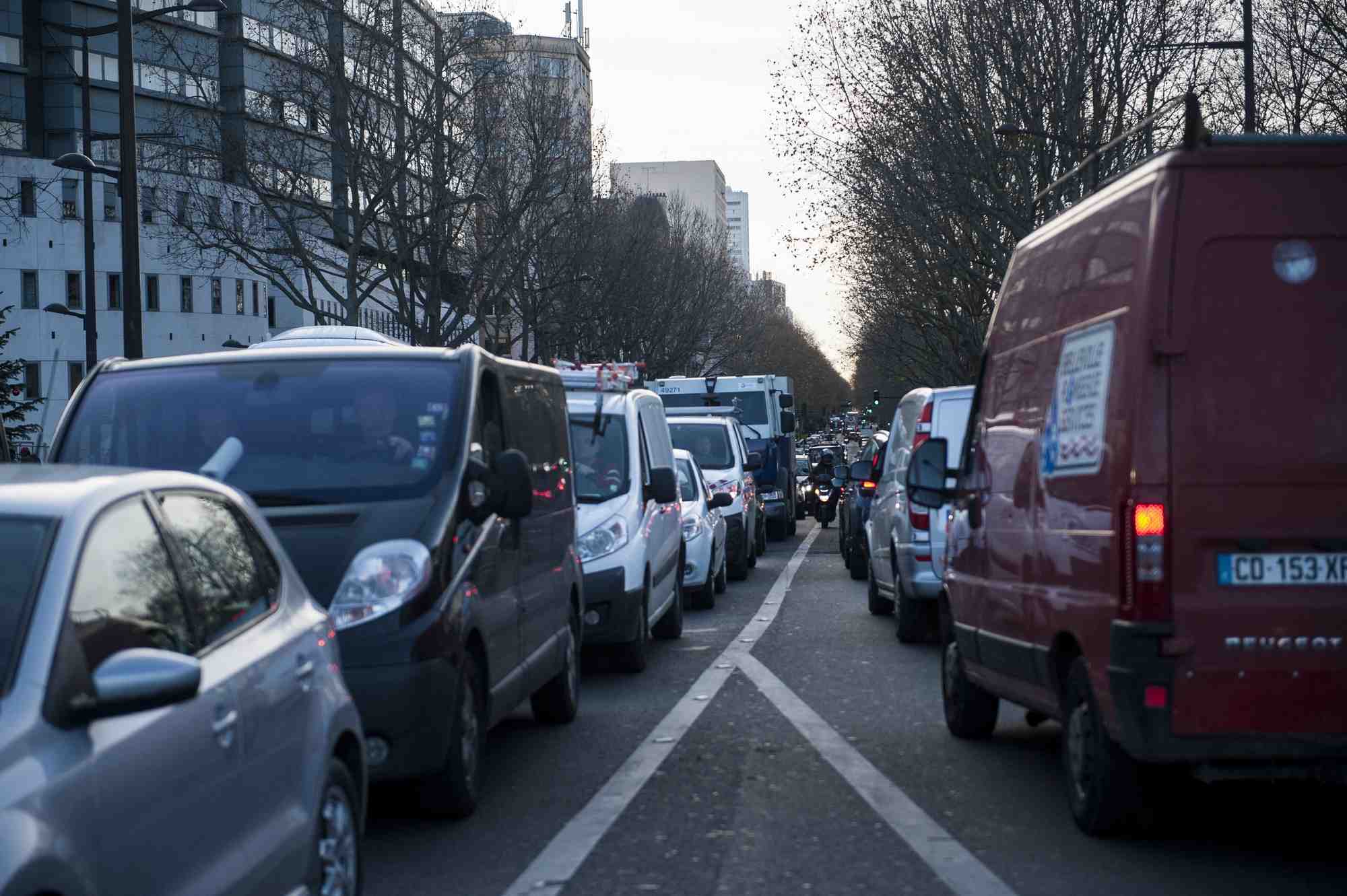Embouteillage, Paris, trafic