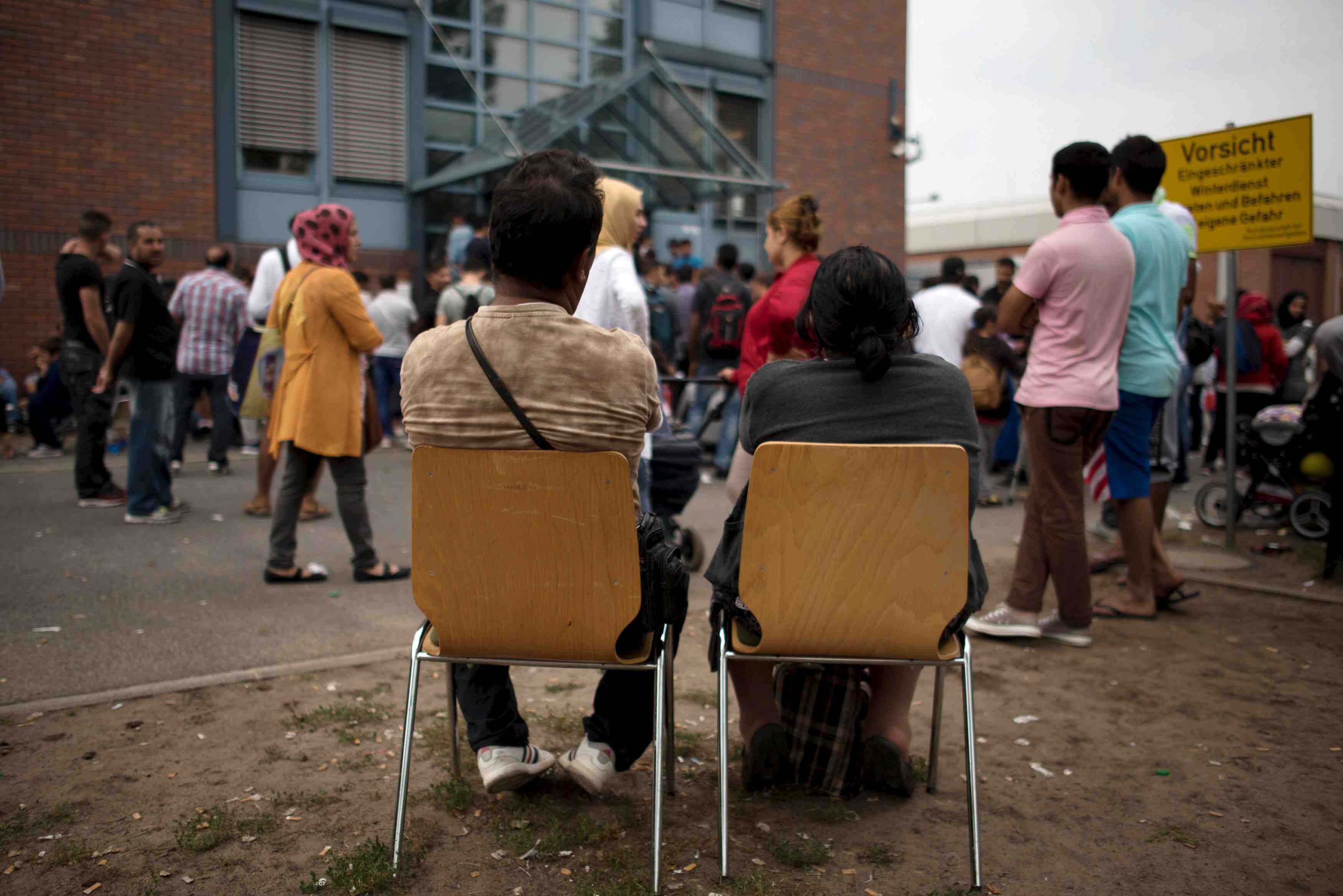 peut-etre 750.000 demandeurs d'asile en allemagne cette annee