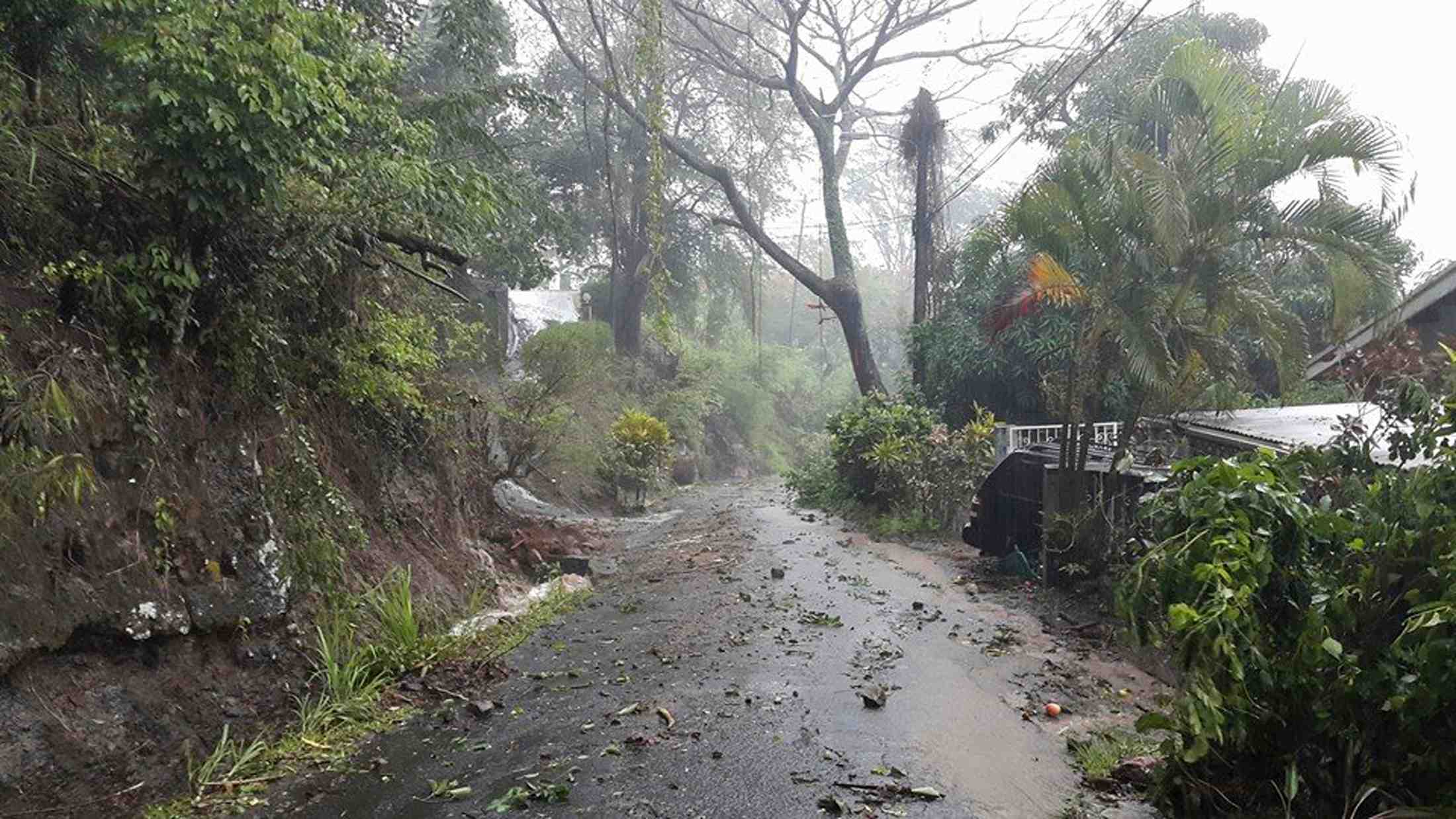 La tempete erika touche les caraibes
