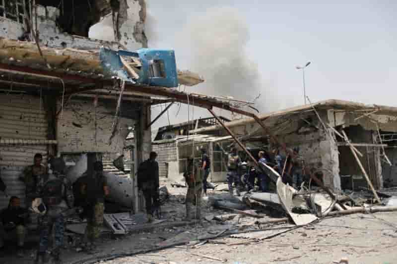L'etat islamique ne tient plus que quelques rues a mossoul