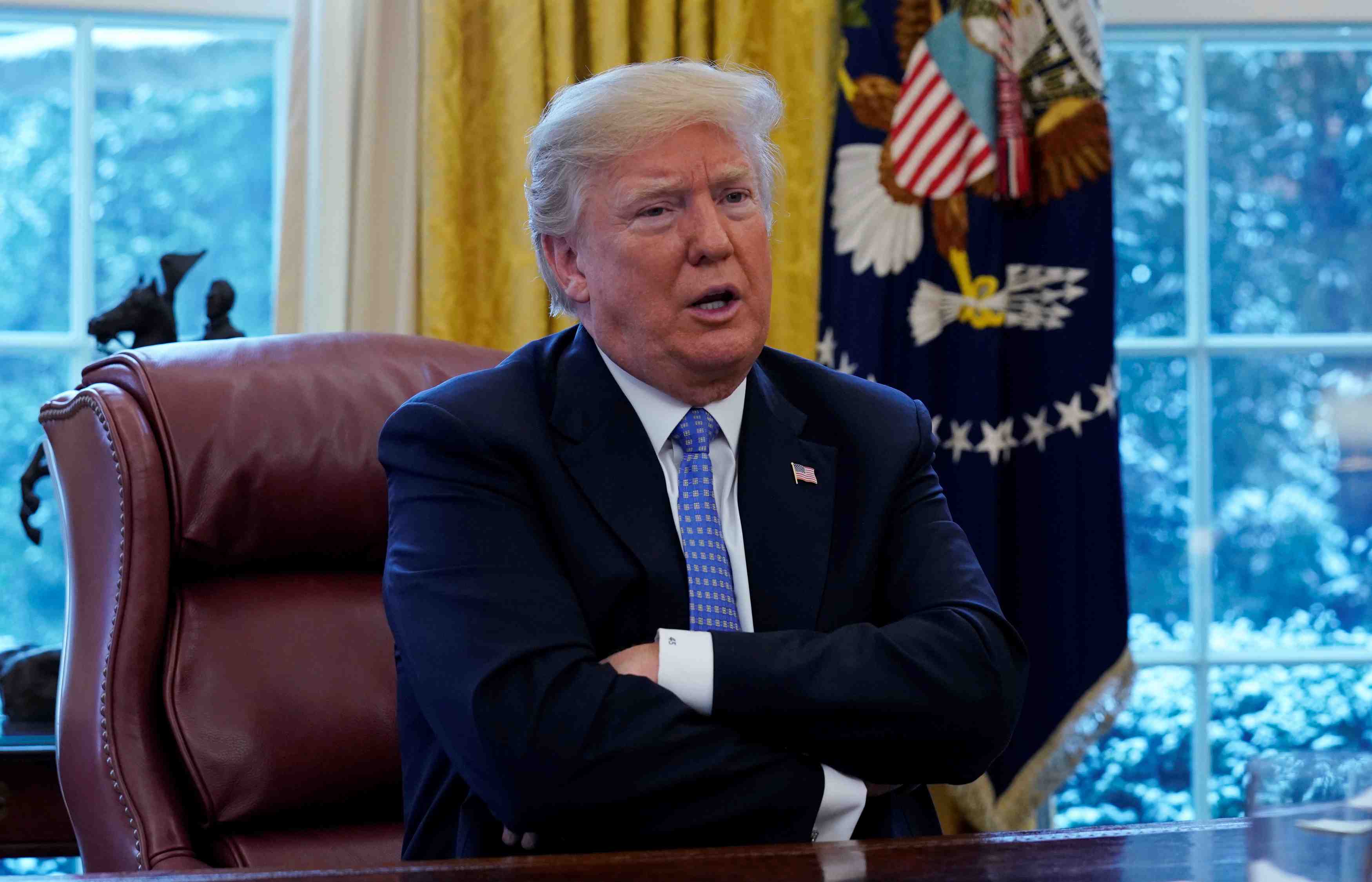 Trump accuse moscou d'aider pyongyang a se soustraire aux sanctions