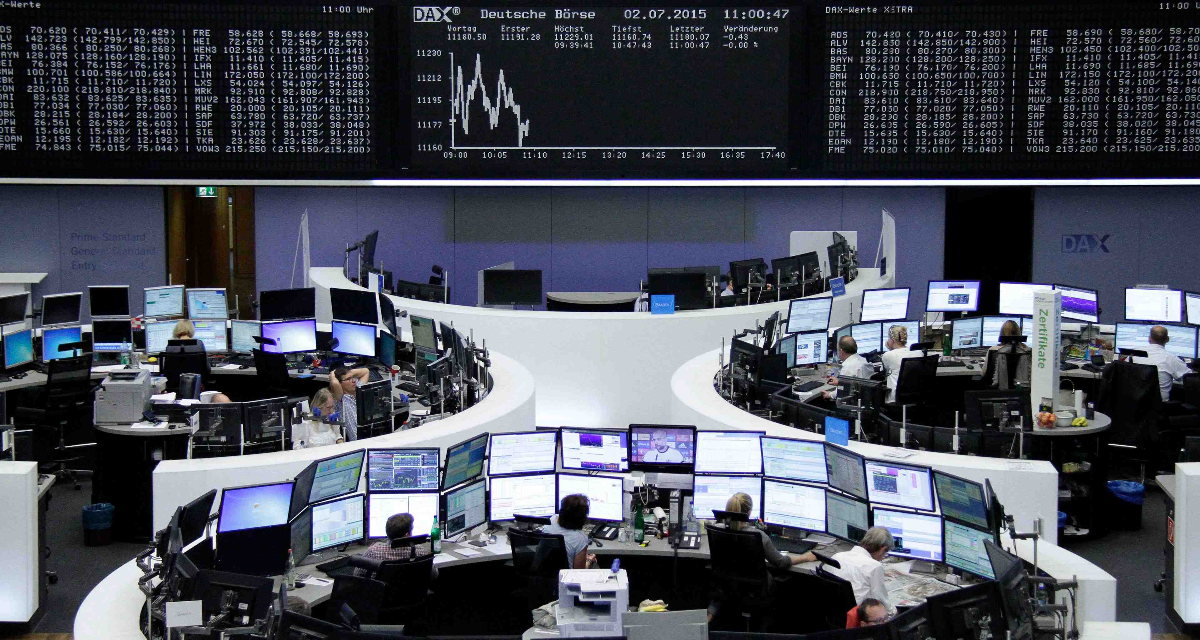 Indecision des bourses europeennes a la mi-seance