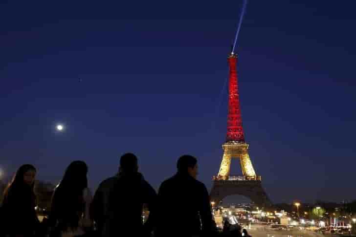 Chasse a l'homme au lendemain des attentats de bruxelles