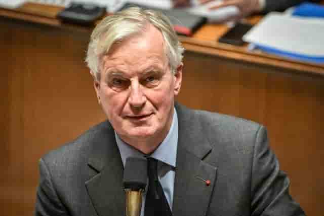 Le Premier ministre Michel Barnier, lors d'une séance de questions au gouvernement à l'Assemblée nationale.