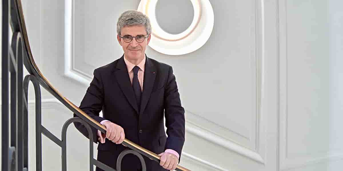 Le directeur général, Bruno Angles, au siège parisien du groupe, le 23 mai.