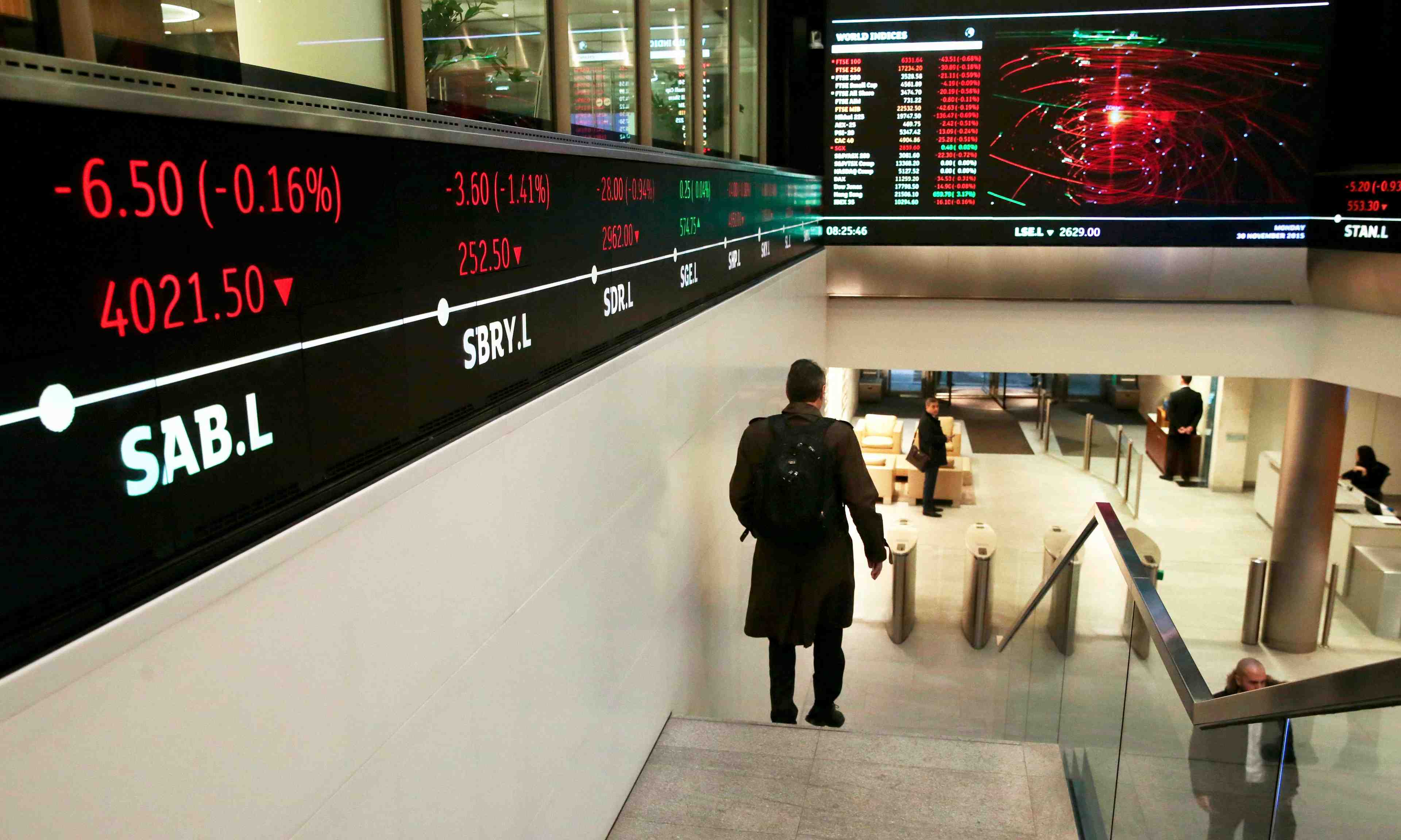 La bourse de londres en legere hausse a la mi-seance