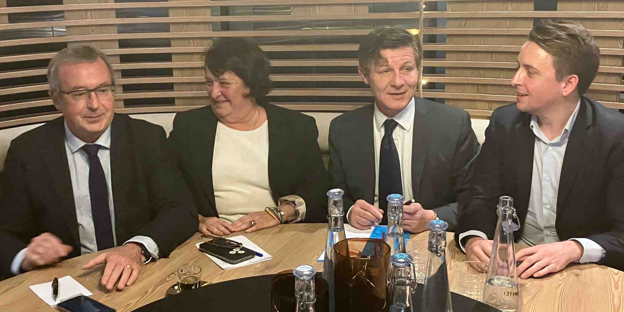 Nicolas Florian et Pascale roux voeux 2023