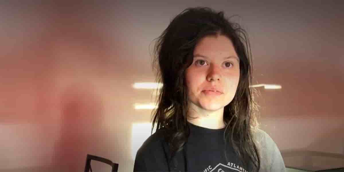 Gaëlle Boulestin quelques semaines après son évasion.