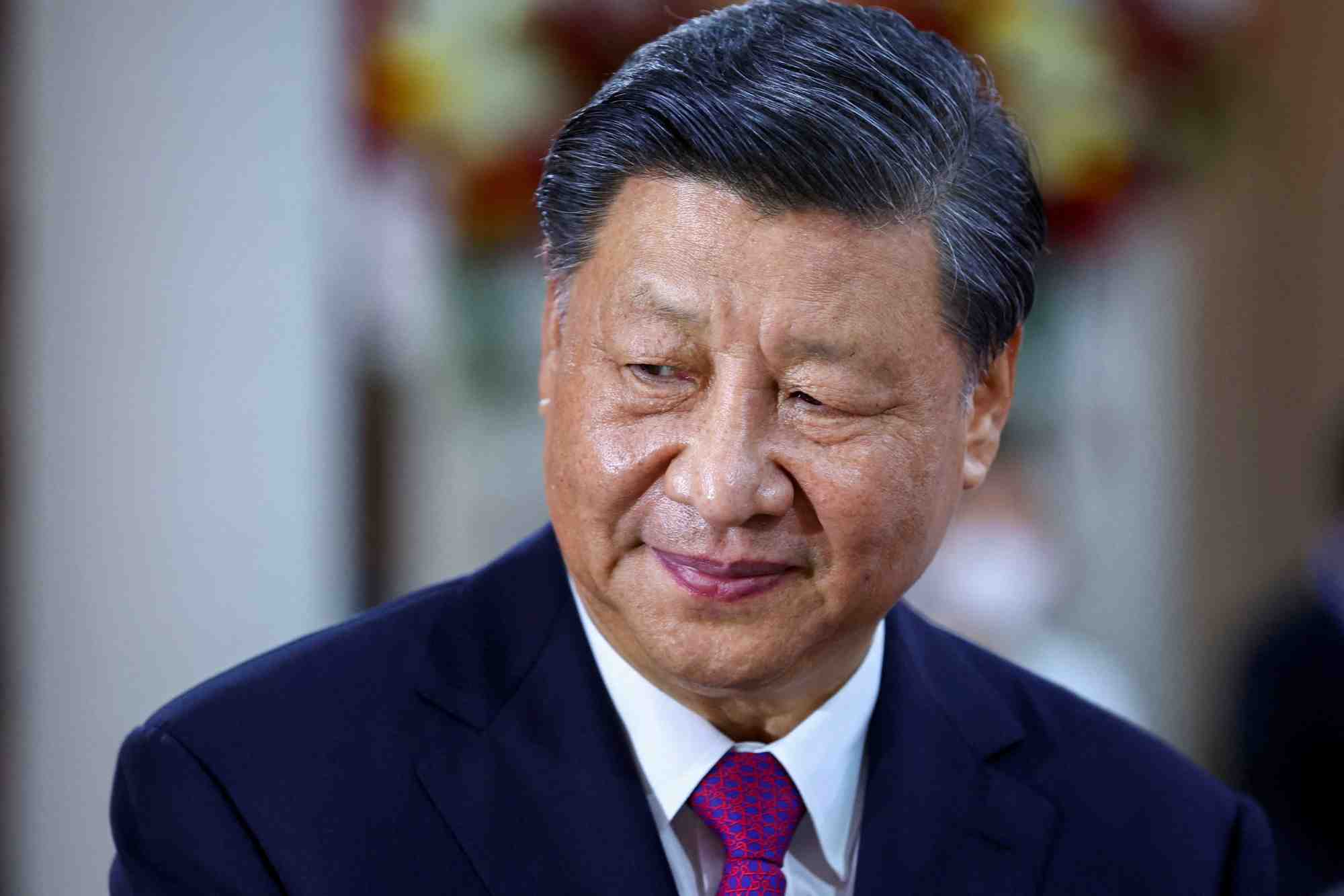 Le president chinois xi jinping a bangkok