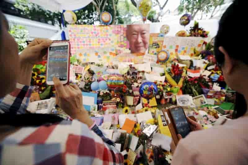 Mort de lee kuan yew, pere fondateur de singapour