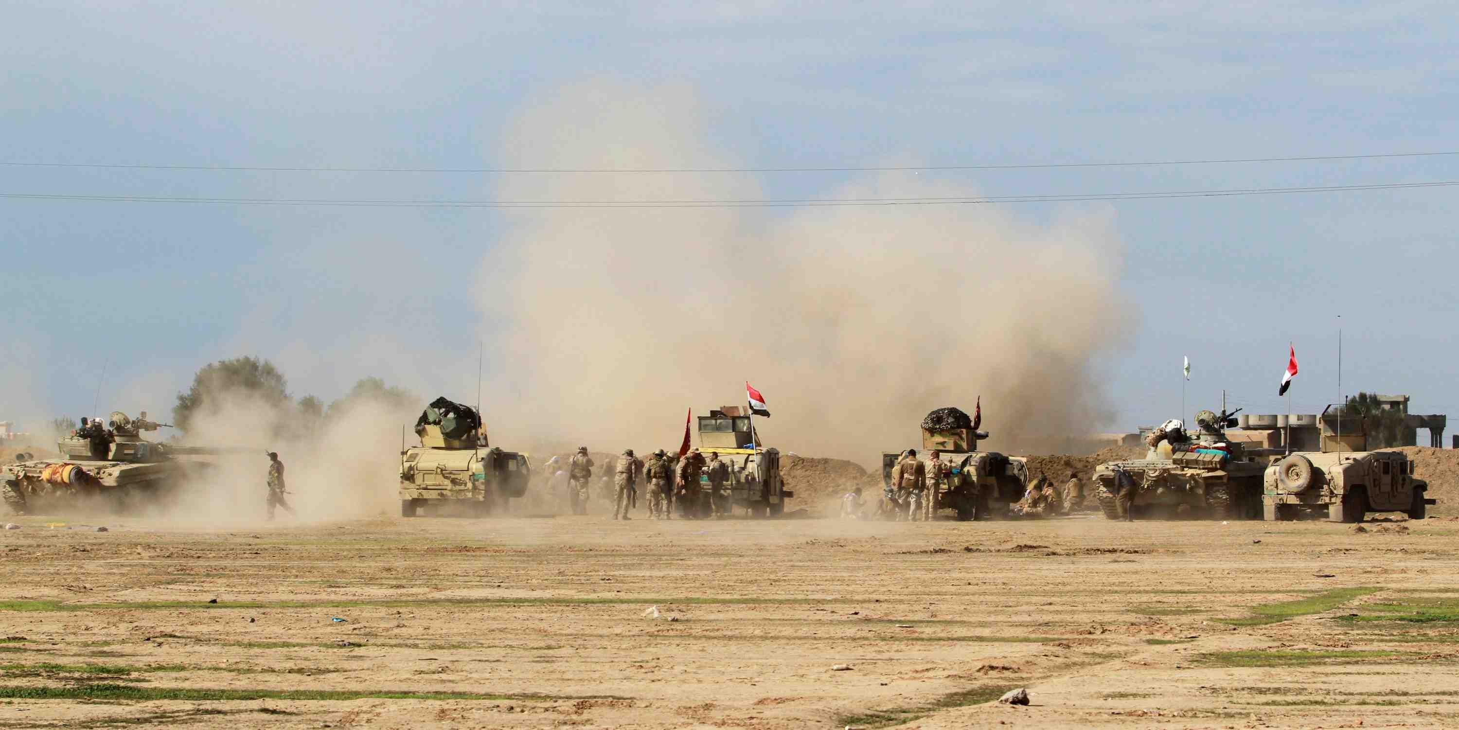 Progres de l’armee irakienne dans son offensive contre l’etat islamique autour de tikrit