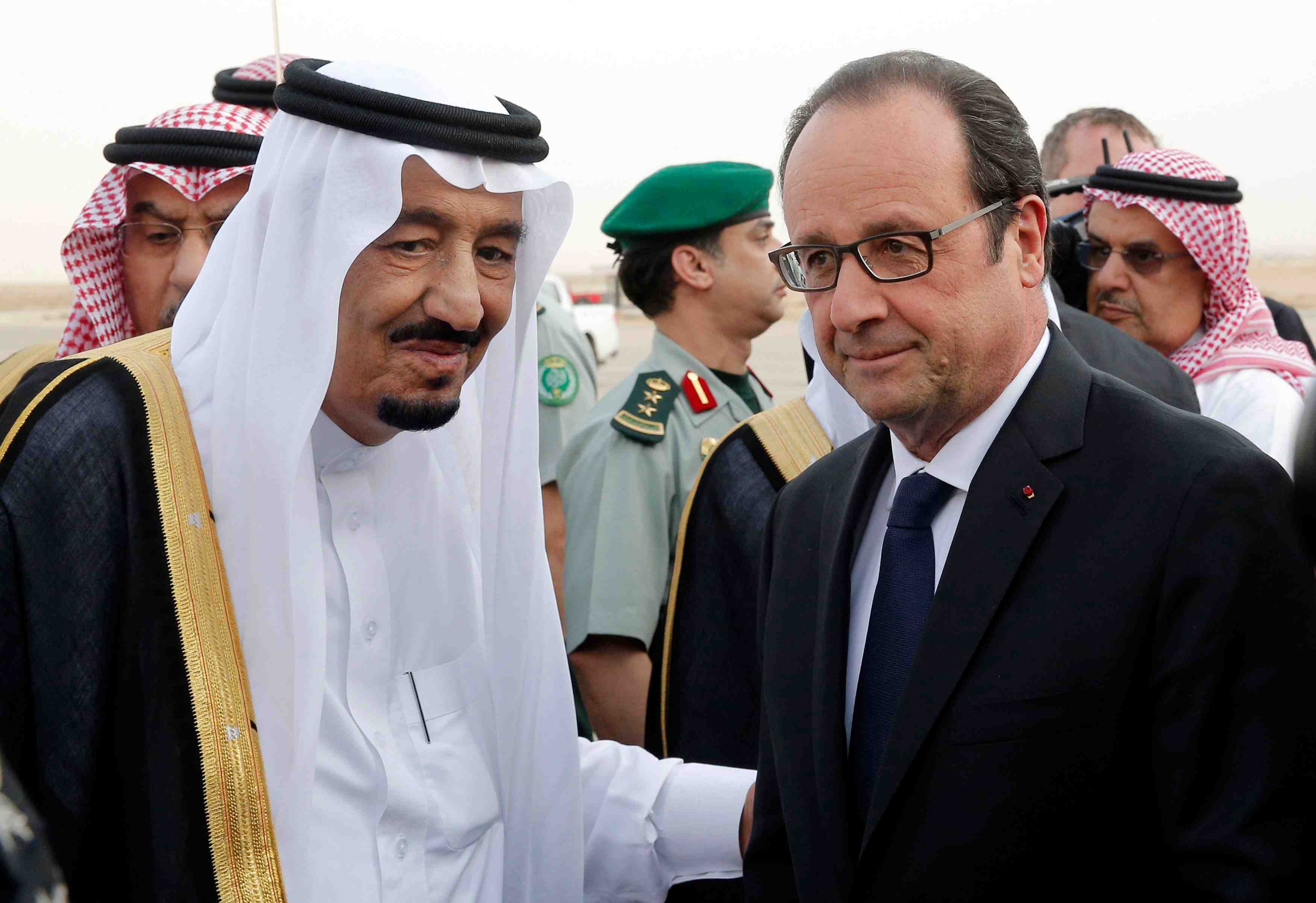 Hollande a ryad evoque l'iran