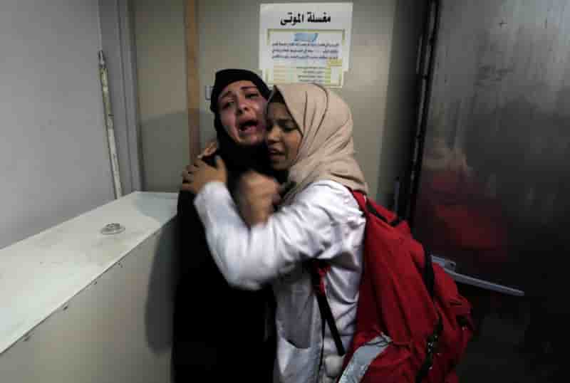 Deux palestiniens tues a la frontiere entre gaza et israel