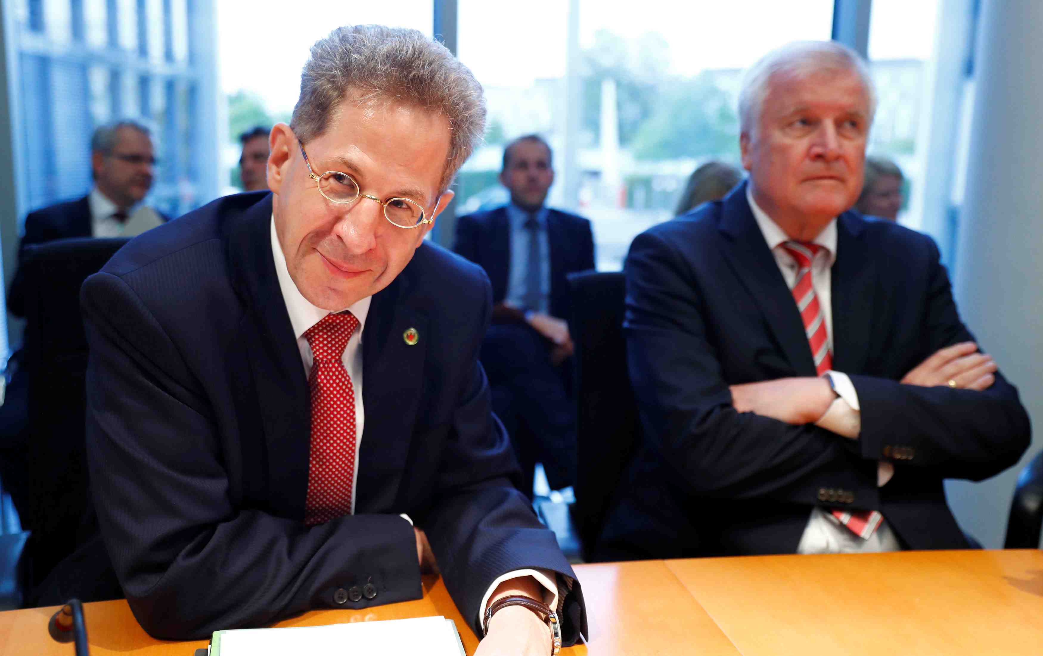 L'avenir du chef du renseignement allemand en discussion a berlin