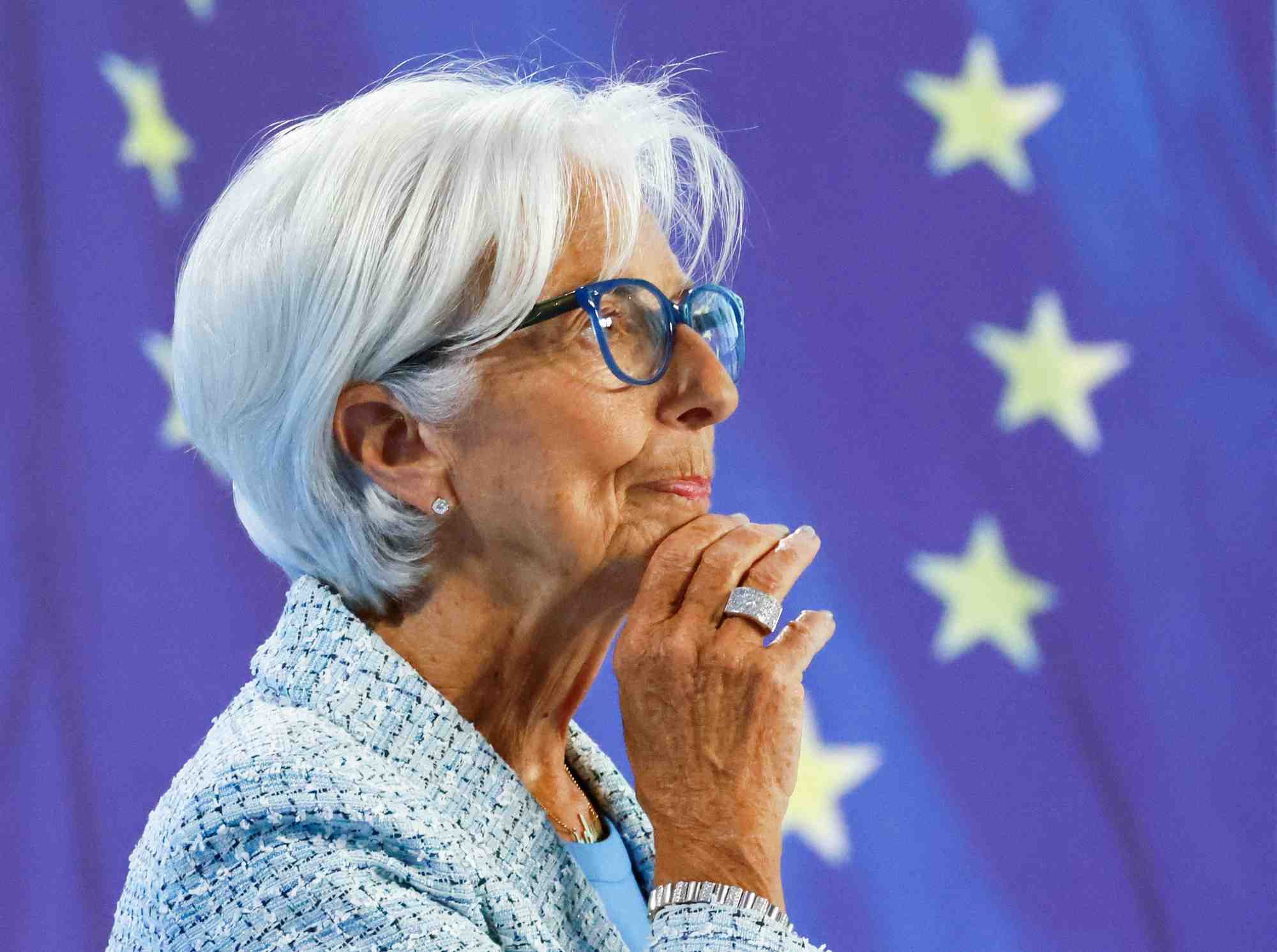 Christine Lagarde, présidente de la BCE. (photos d'illustration)