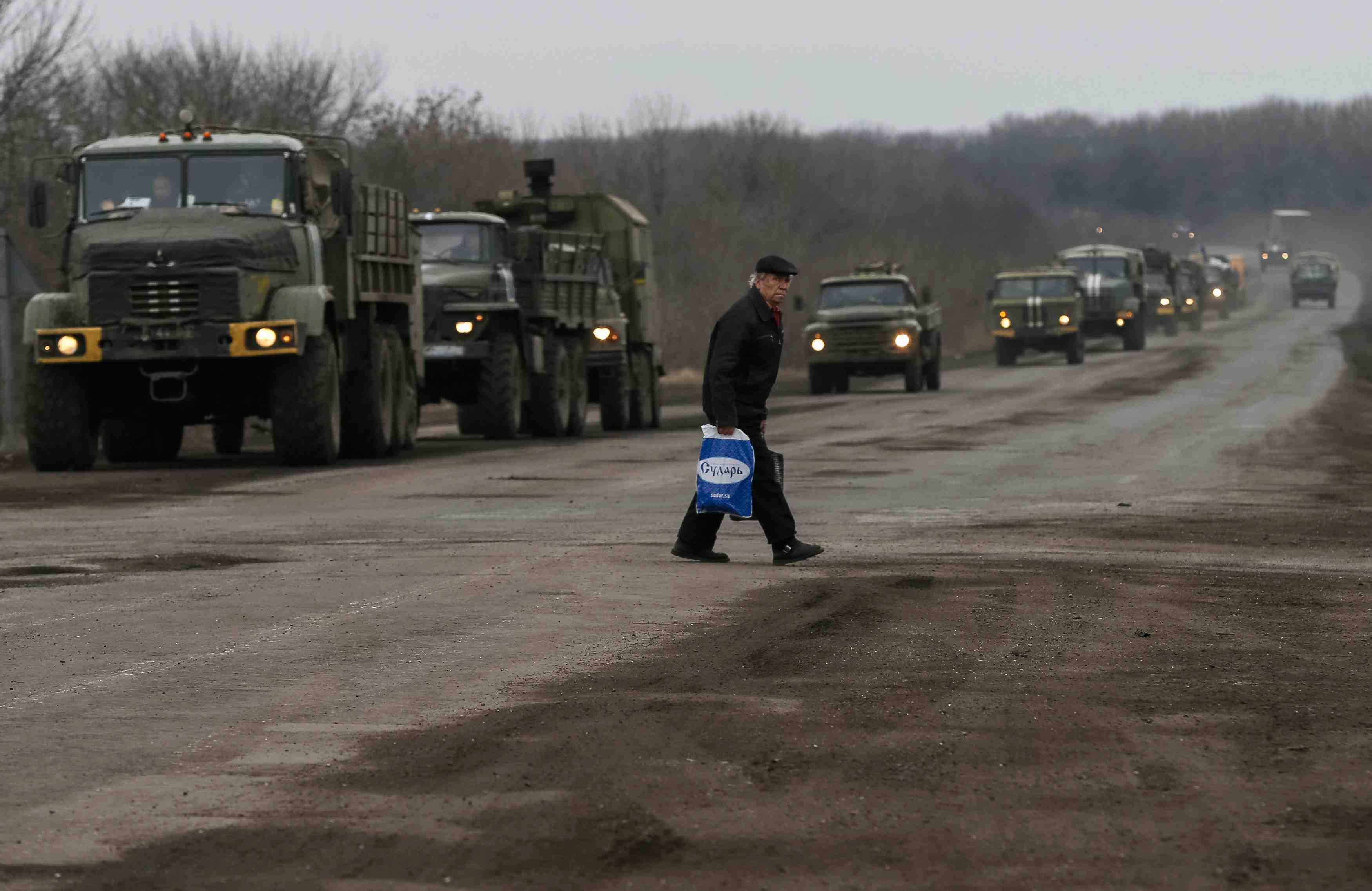 Les occidentaux menacent d'une reaction forte en cas de non-respect de l'accord de minsk