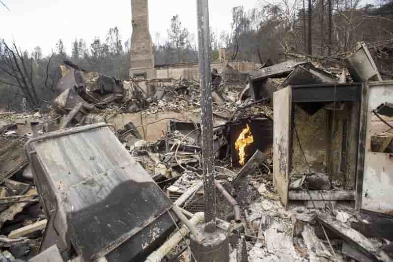 Le feu fait un deuxieme victime en californie