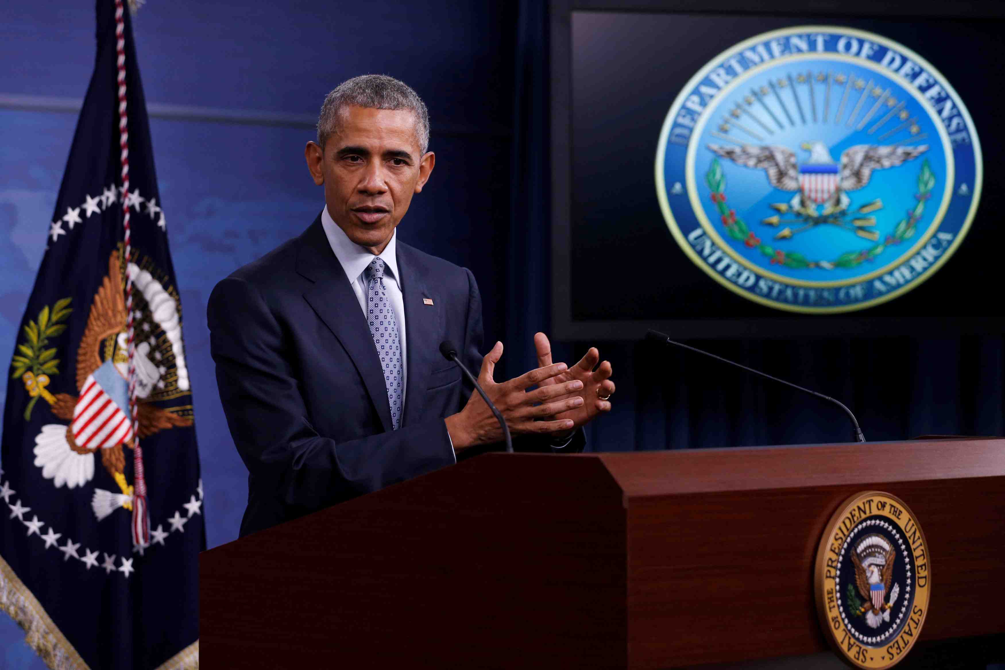Obama souligne les avancees militaires contre l’ei
