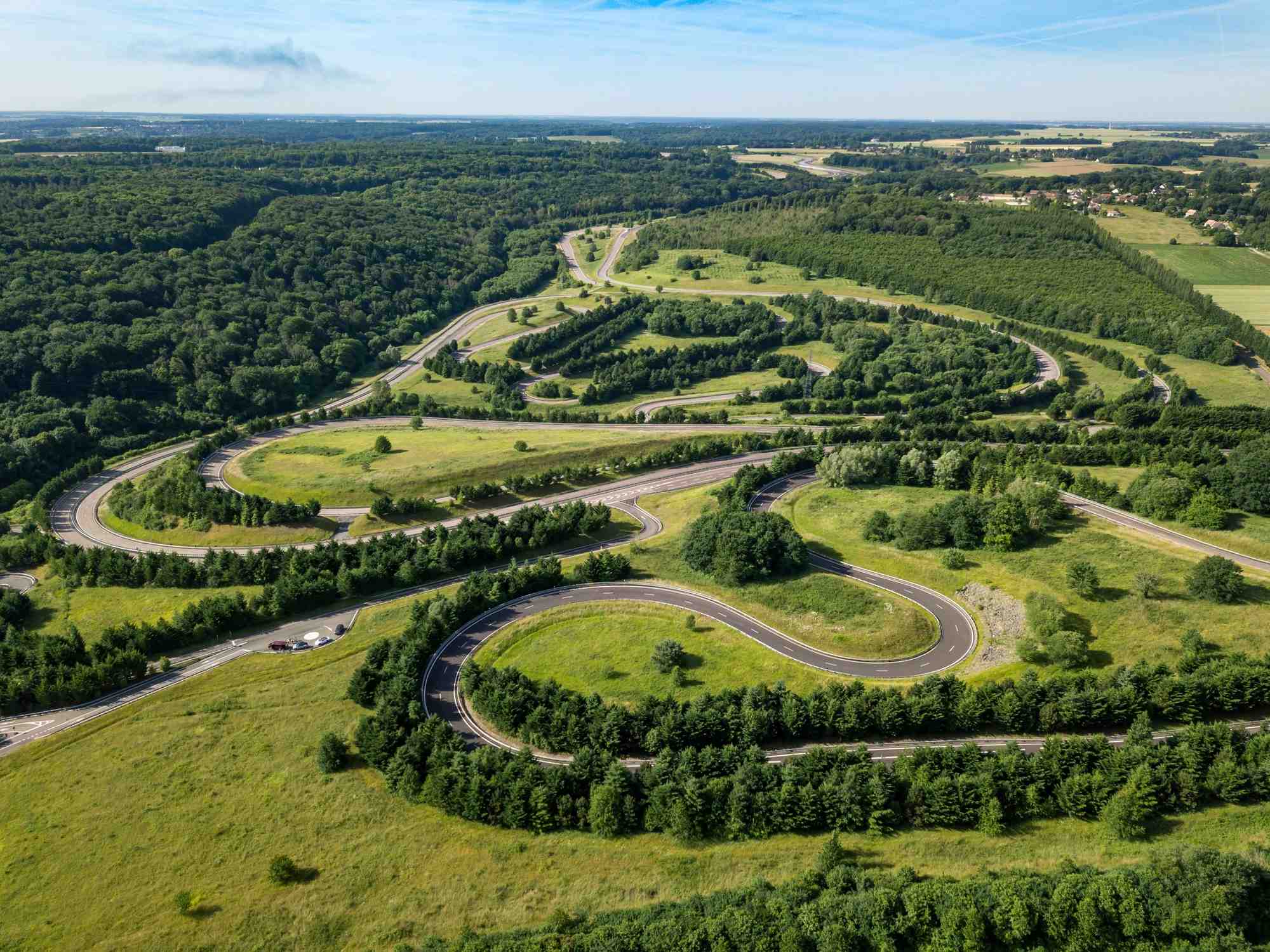 Le centre technique de Renault à Aubevoye (Eure) compte près de 60 kilomètres de pistes.