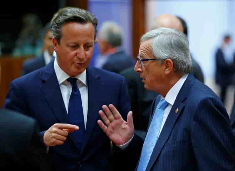 Pour Juncker, Cameron a un problème avec ses homologues de l'UE