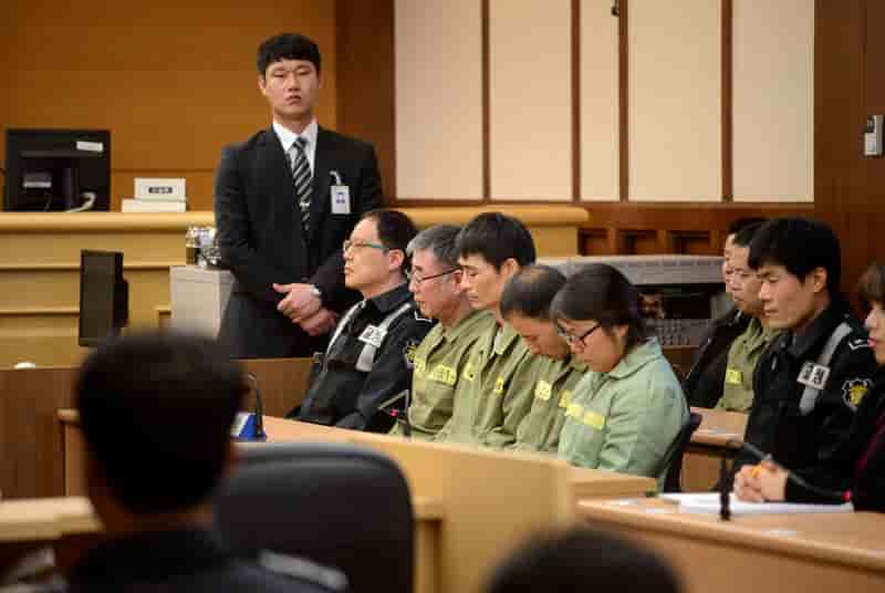 Le capitaine du Sewol condamné à 36 ans de prison en Corée du Sud