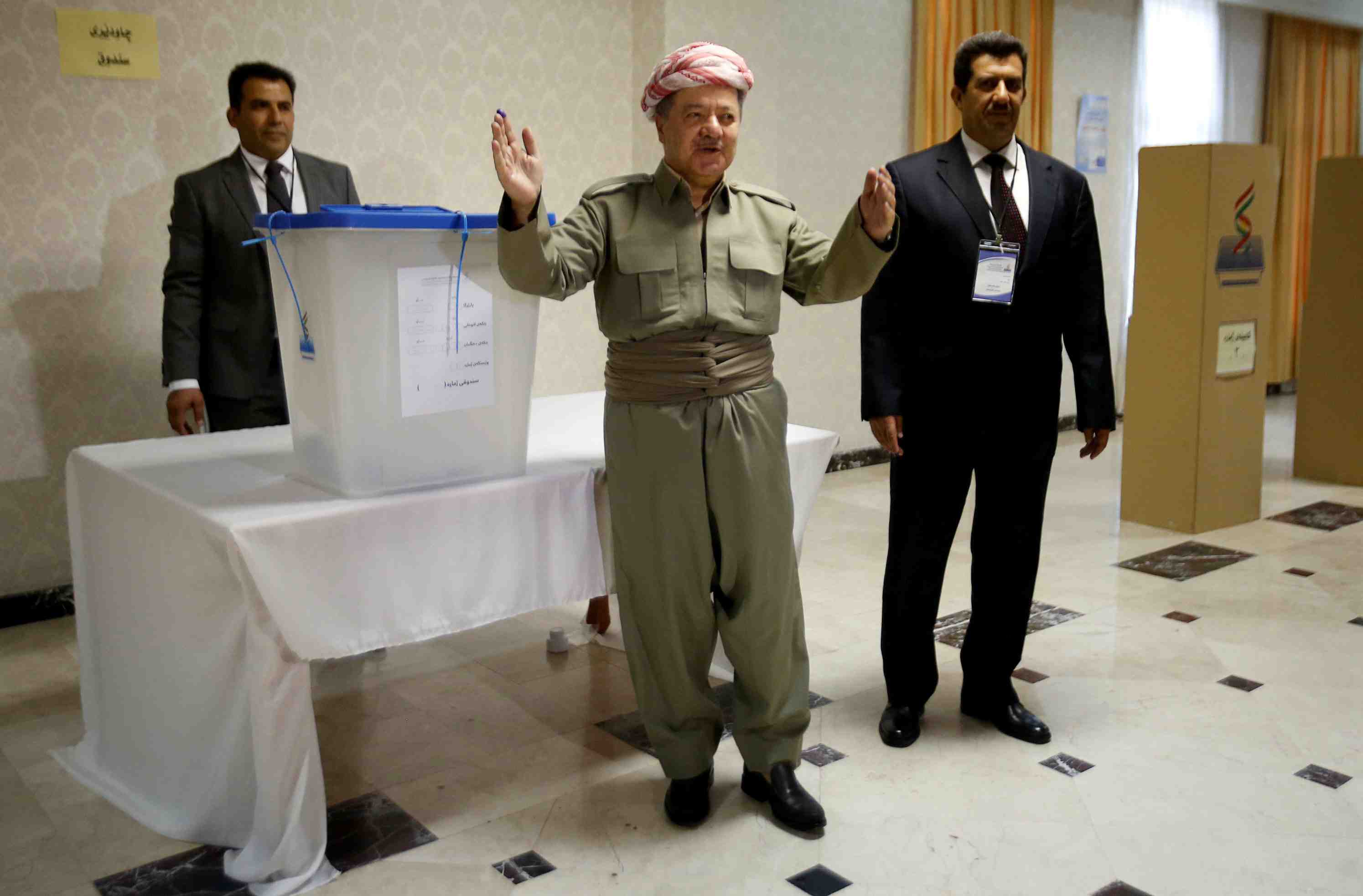 Les kurdes d'irak ont dit "oui" a l'independance