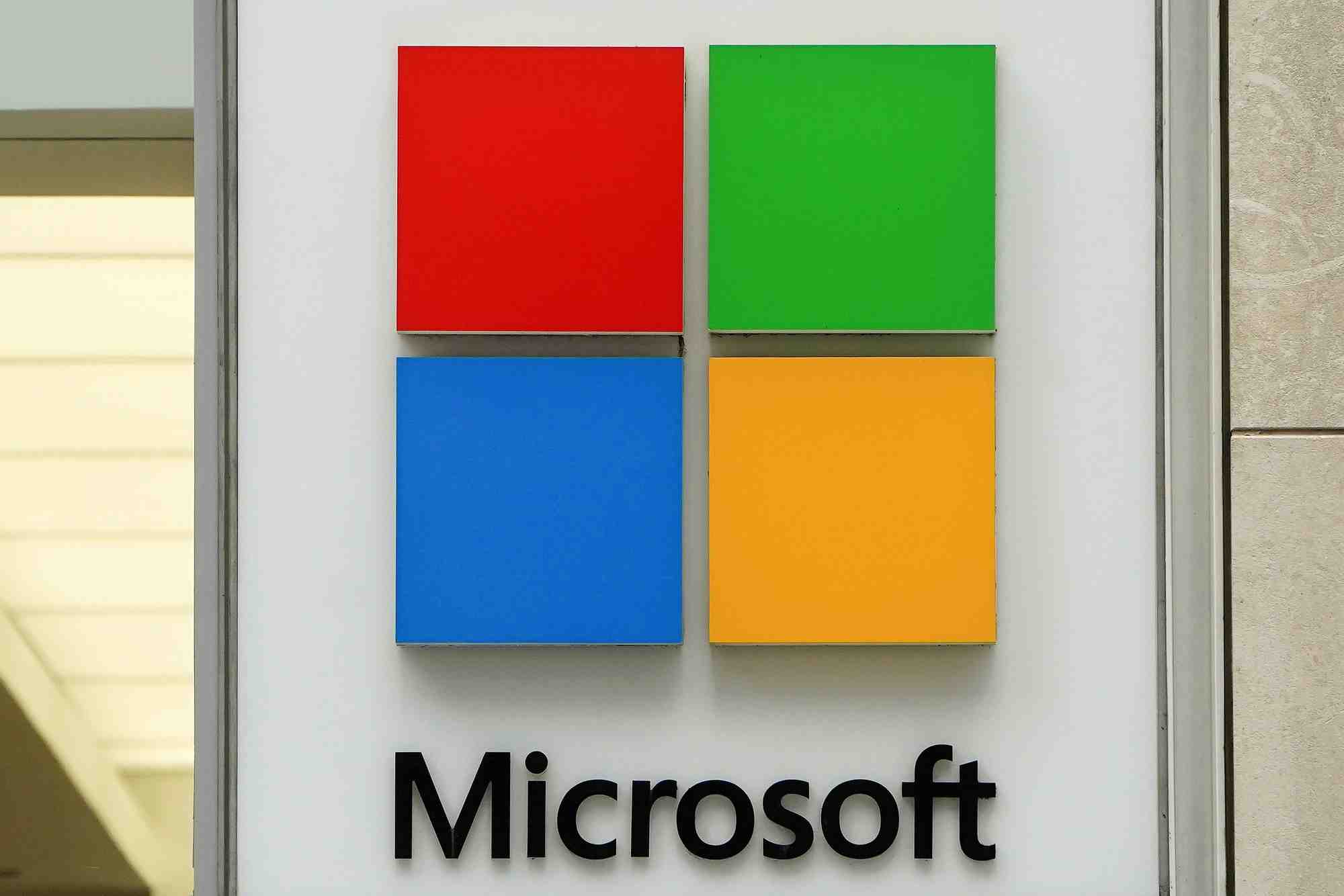 Photo du logo de microsoft