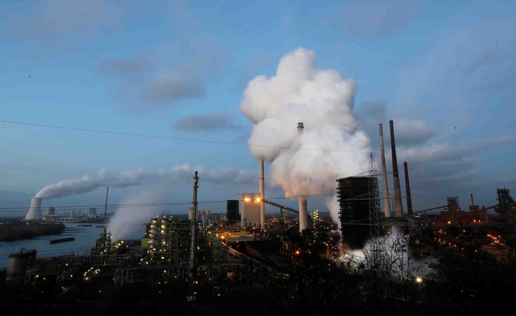 Usine de thyssenkrupp steel europe a duisburg