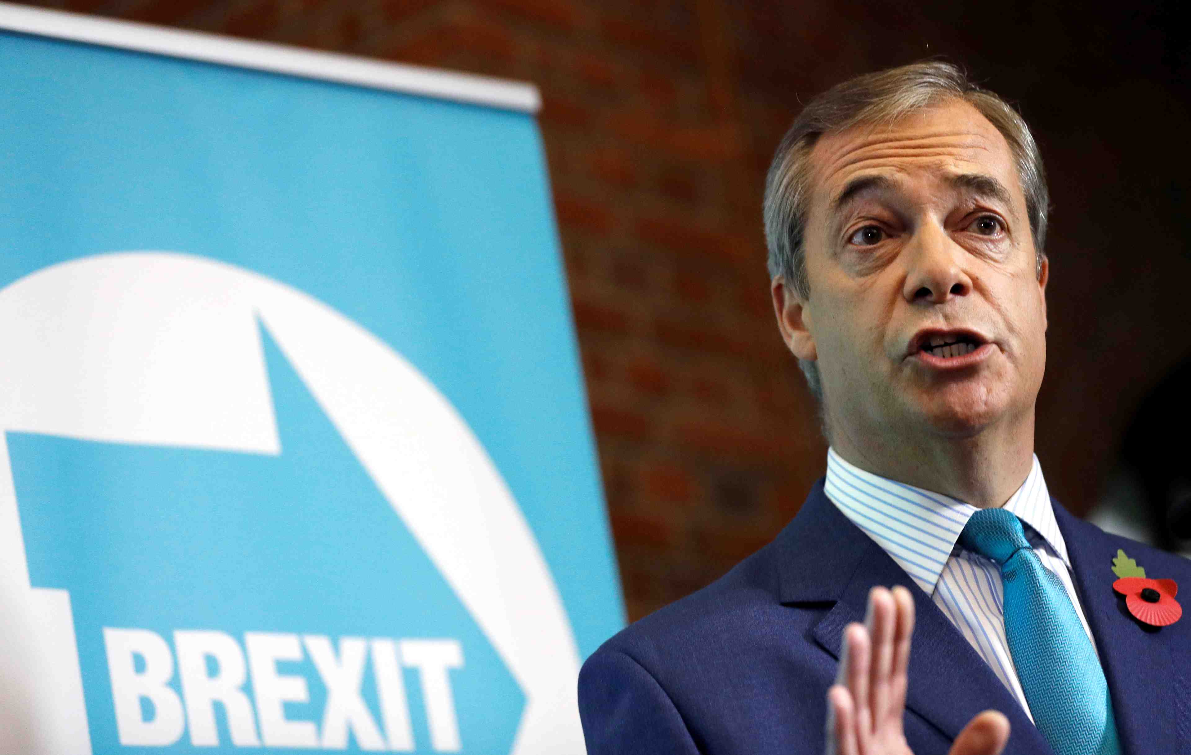 Le parti du brexit pret a batailler pour chaque siege pour le 12 decembre