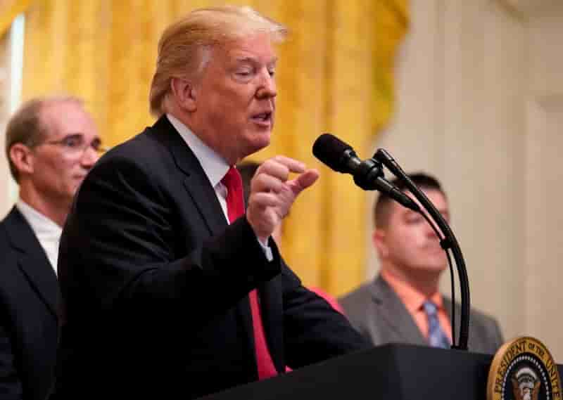 Usa: donald trump evoque une nouvelle reforme fiscale a l'automne