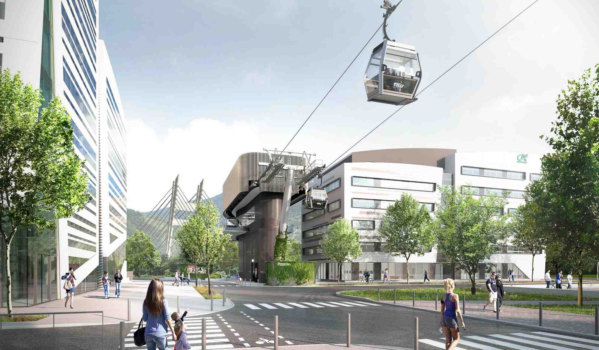 Poma urbain Grenoble