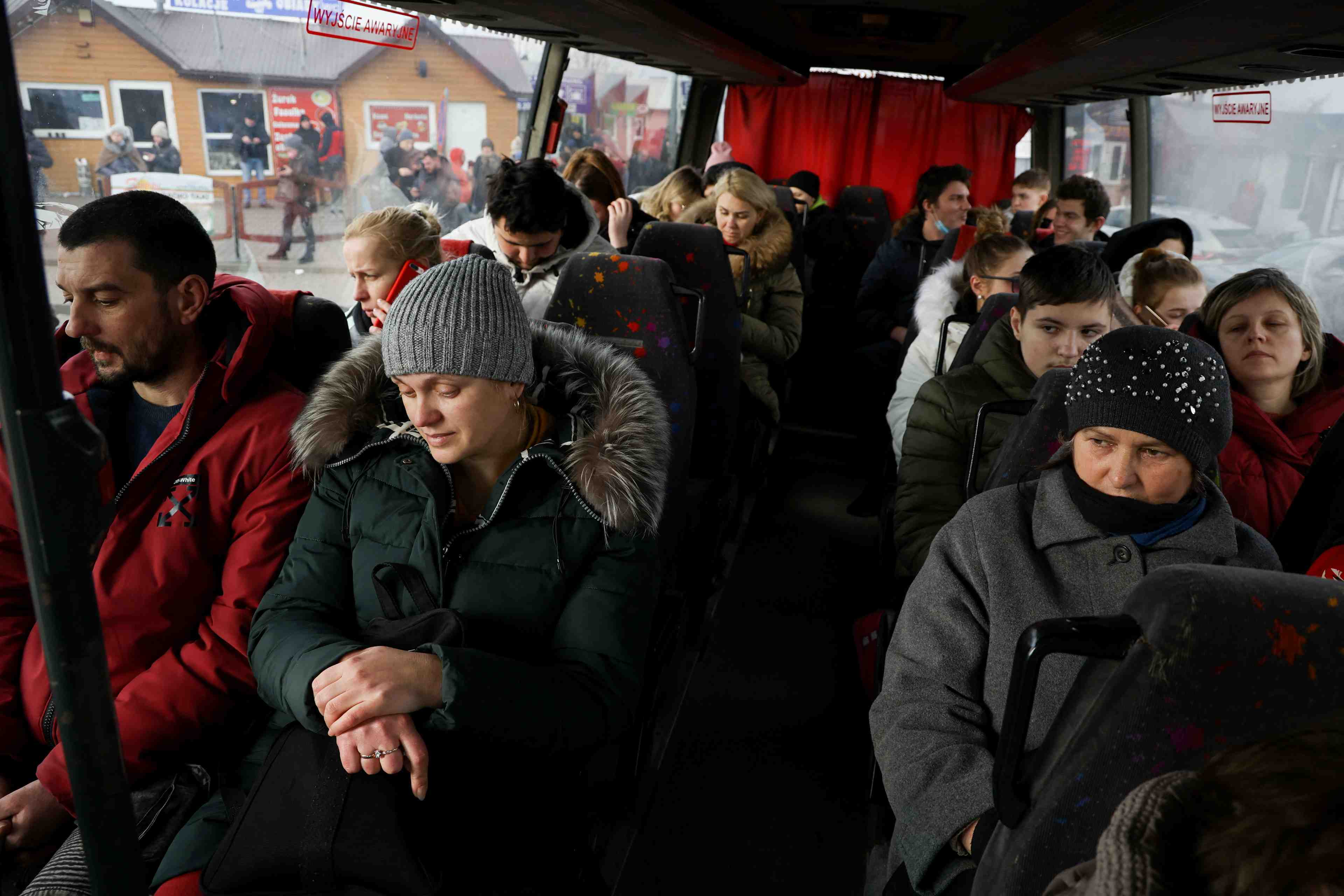 Des milliers d'ukrainiens fuient vers l'ue