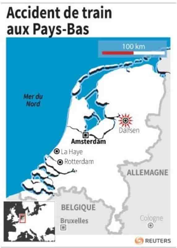 Accident de train aux pays-bas