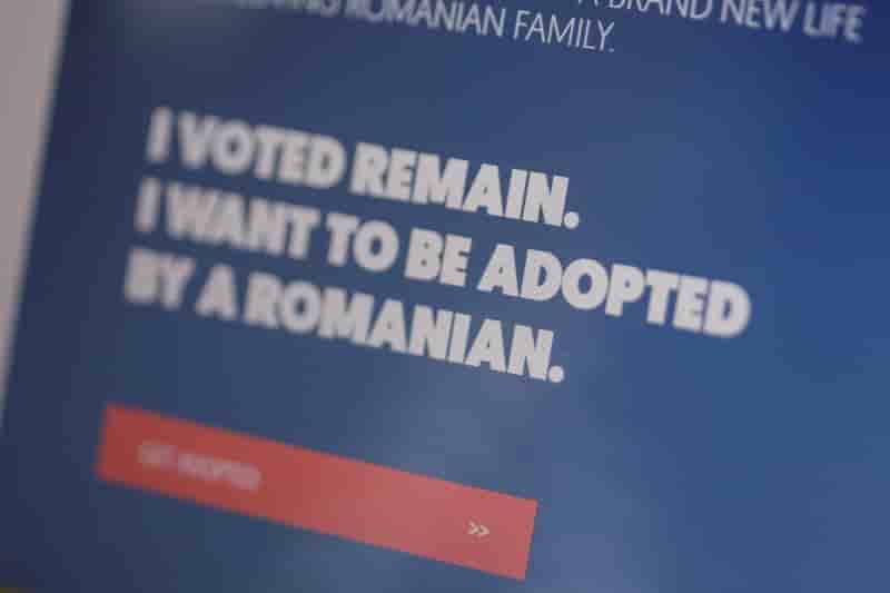 Des roumains proposent d’adopter des britanniques decu du brexit