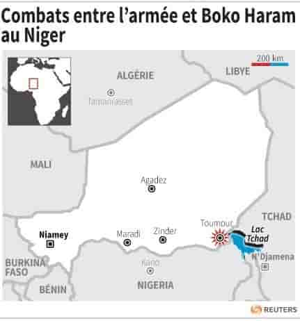 Combats entre l'armee et boko haram au niger